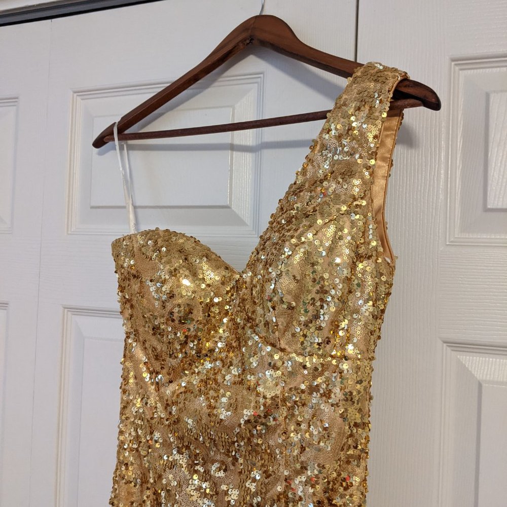 Sequin, Prom, Homecoming, Pagent, Awards Dress - Picture 5 of 7